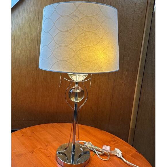 Vintage Lucite and Chrome Lamp - Picture 1 of 10